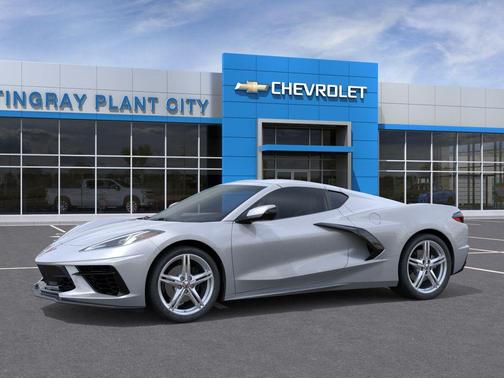 Blade Silver Metallic 2026 Chevrolet Corvette Stingray w/1LT