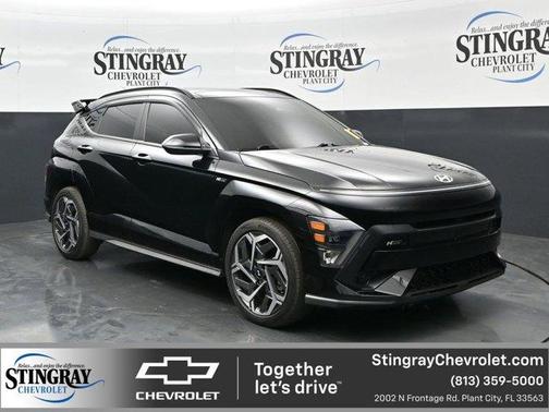 Abyss Black Pearl 2024 Hyundai KONA N Line