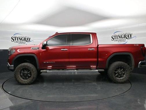 Volcanic Red 2024 GMC Sierra 1500 SLT