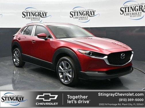 Soul Red Crystal Metallic 2025 Mazda CX-30 Premium Package