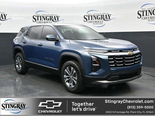 Lakeshore Blue Metallic 2025 Chevrolet Equinox LT