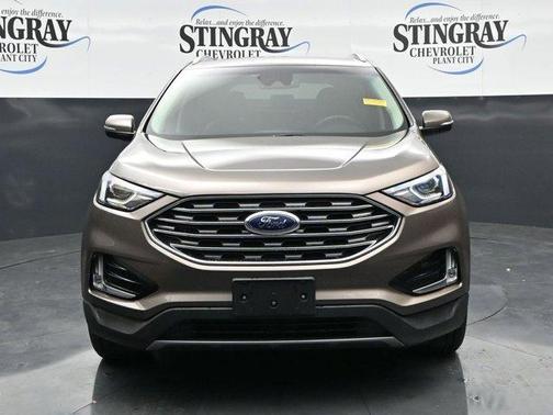 Stone Gray Metallic 2019 Ford Edge SEL