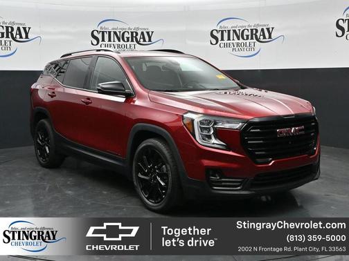 Volcanic Red 2023 GMC Terrain SLT