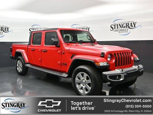 Firecracker Red Clearcoat 2022 Jeep Gladiator Sport