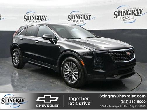 Stellar Black Metallic 2024 Cadillac XT4 Premium Luxury