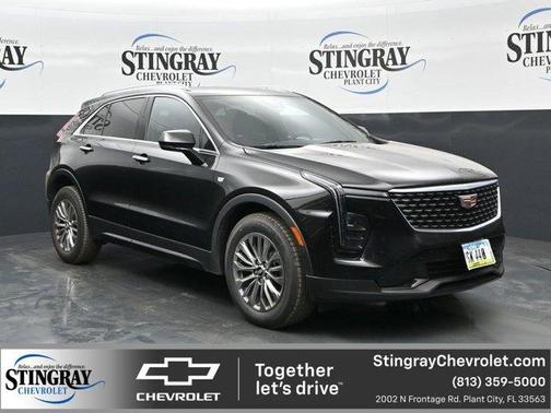 Stellar Black Metallic 2024 Cadillac XT4 Premium Luxury
