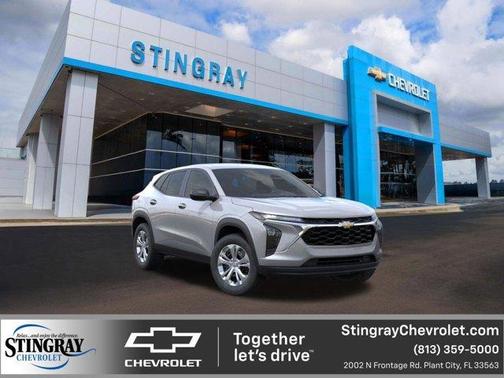 Sterling Gray Metallic 2026 Chevrolet Trax LS