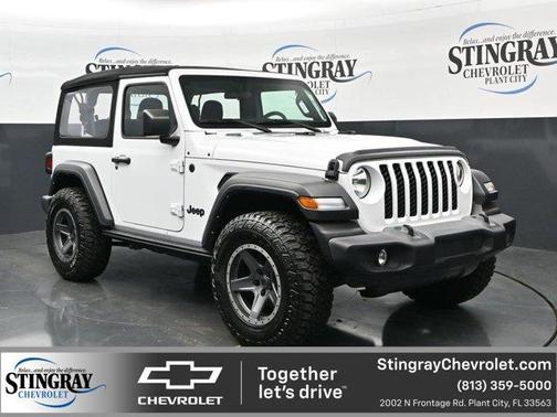 Bright White Clearcoat 2024 Jeep Wrangler Sport
