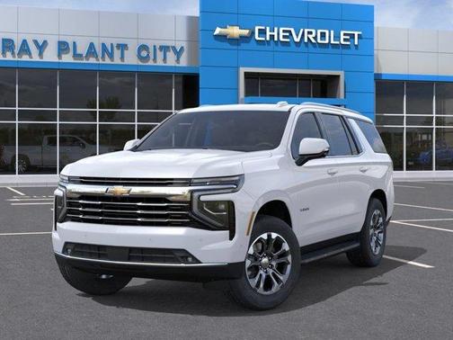 Summit White 2026 Chevrolet Tahoe LT