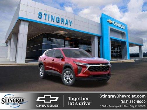 Red 2026 Chevrolet Trax LS
