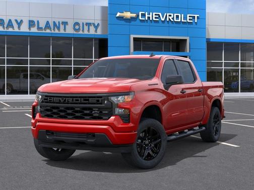 Red 2026 Chevrolet Silverado 1500 Custom