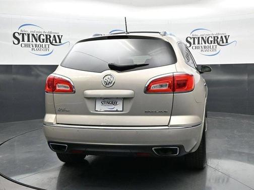 Champagne Silver 2015 Buick Enclave Leather