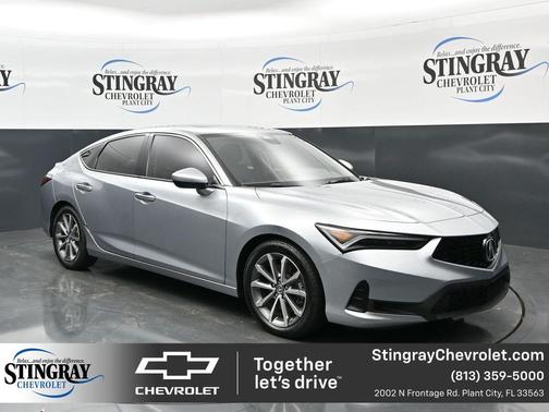 Gray 2023 Acura Integra Base