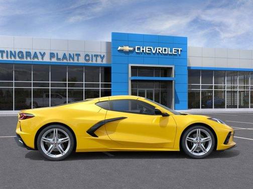 Yellow 2026 Chevrolet Corvette Stingray w/1LT