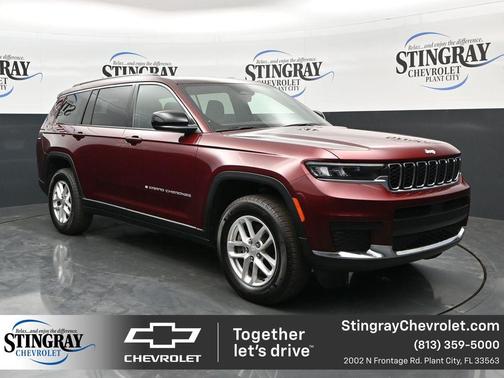 Velvet Red Pearlcoat 2025 Jeep Grand Cherokee L Laredo