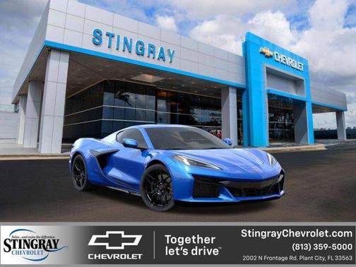 Rip Tide Blue 2026 Chevrolet Corvette Z06