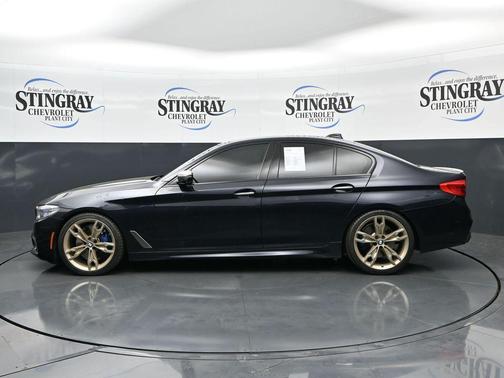 Carbon Black Metallic 2018 BMW M550 i xDrive