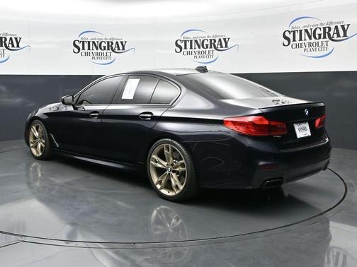 Carbon Black Metallic 2018 BMW M550 i xDrive