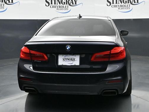 Carbon Black Metallic 2018 BMW M550 i xDrive