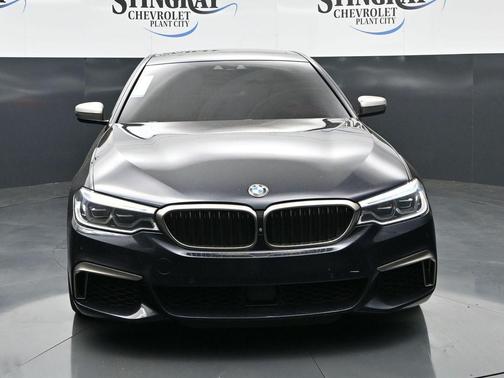 Carbon Black Metallic 2018 BMW M550 i xDrive