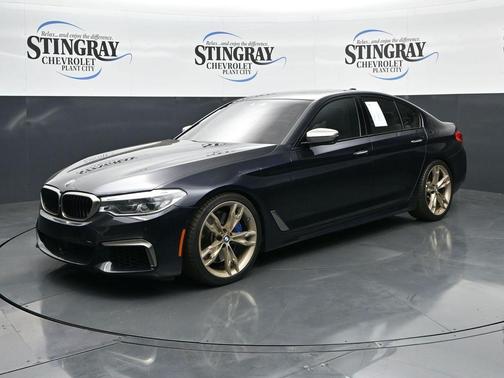 Carbon Black Metallic 2018 BMW M550 i xDrive