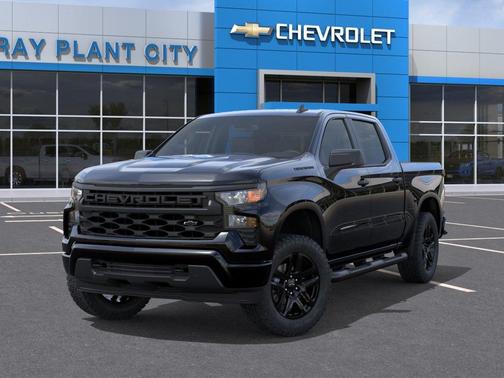 Black 2026 Chevrolet Silverado 1500 Custom
