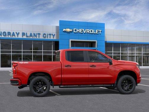 Red 2026 Chevrolet Silverado 1500 Custom