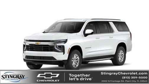 White 2026 Chevrolet Suburban LS
