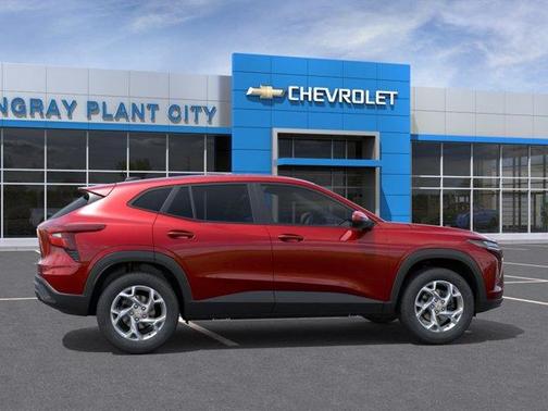 Red 2026 Chevrolet Trax LS