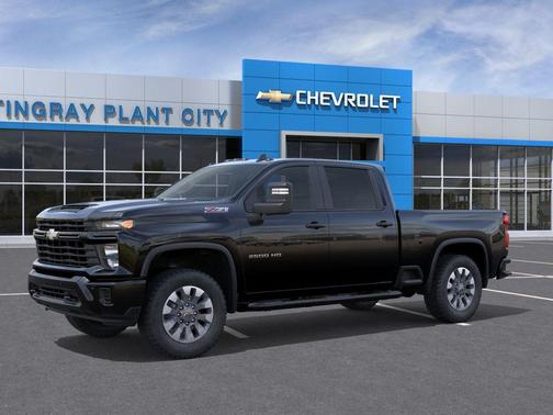Black 2026 Chevrolet Silverado 2500 Custom