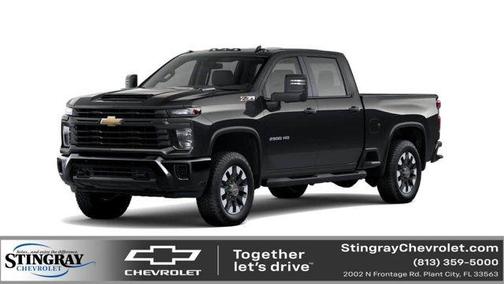 Black 2026 Chevrolet Silverado 2500 Custom