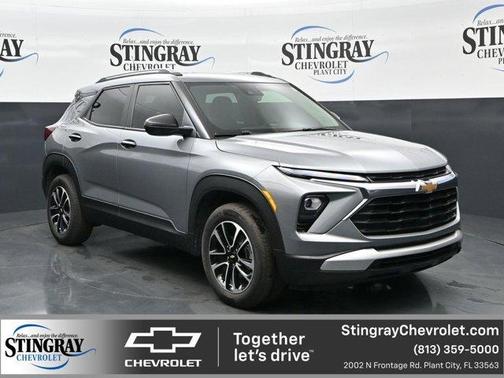 Sterling Gray Metallic 2024 Chevrolet Trailblazer LT