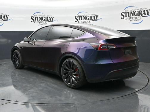 Purple 2022 Tesla Model Y Performance