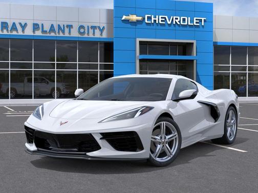 Arctic White 2026 Chevrolet Corvette Stingray w/1LT