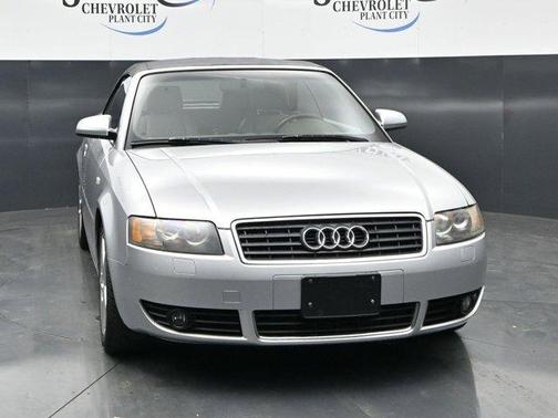 Silver 2004 Audi A4 1.8T Cabriolet