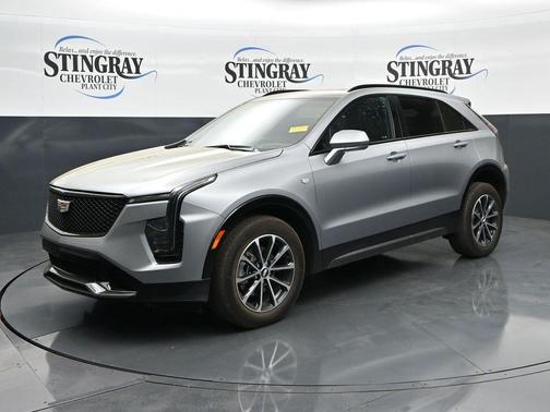 Silver Metallic 2024 Cadillac XT4 Sport