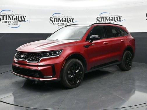 Passion Red Tintcoat 2023 Kia Sorento SX