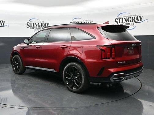 Passion Red Tintcoat 2023 Kia Sorento SX