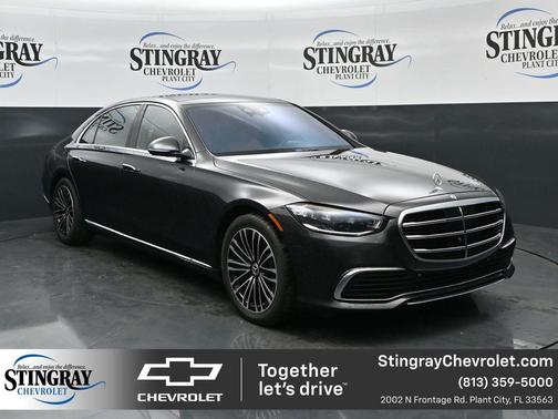 Black 2024 Mercedes-Benz S-Class S 580 4MATIC