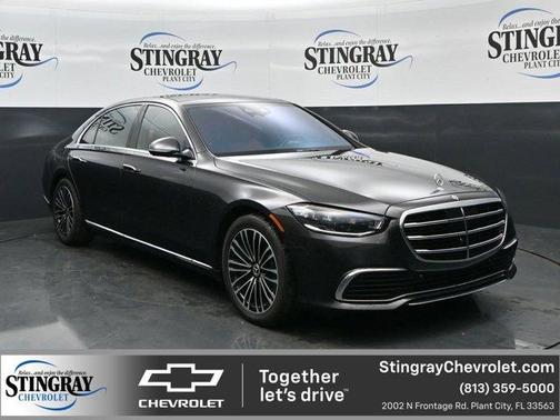 Black 2024 Mercedes-Benz S-Class S 580 4MATIC
