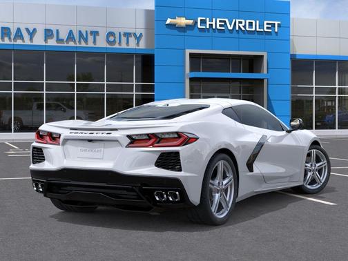 Arctic White 2026 Chevrolet Corvette Stingray w/1LT