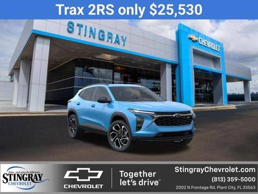 Marina Blue 2026 Chevrolet Trax 2RS