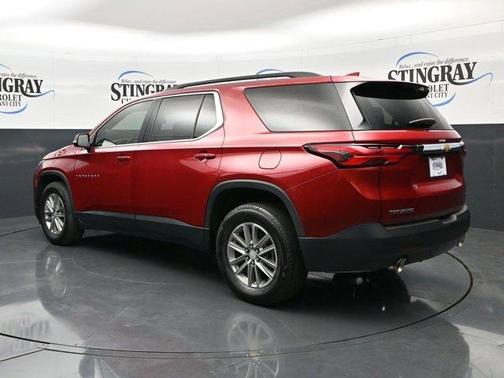 Radiant Red 2023 Chevrolet Traverse LT Leather