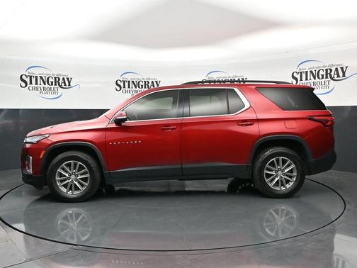 Radiant Red 2023 Chevrolet Traverse LT Leather