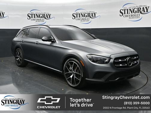 Gray 2022 Mercedes-Benz E-Class E 450 4MATIC