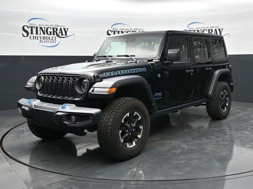 Black Clearcoat 2024 Jeep Wrangler 4xe Rubicon