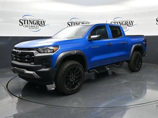 Glacier Blue Metallic 2023 Chevrolet Colorado Trail Boss