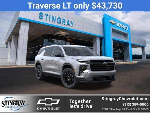 Sterling Gray Metallic 2026 Chevrolet Traverse LT