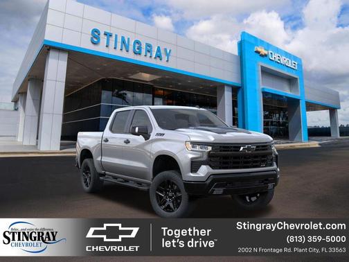 Sterling Gray Metallic 2026 Chevrolet Silverado 1500 LT Trail Boss