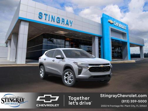 Sterling Gray Metallic 2026 Chevrolet Trax LS